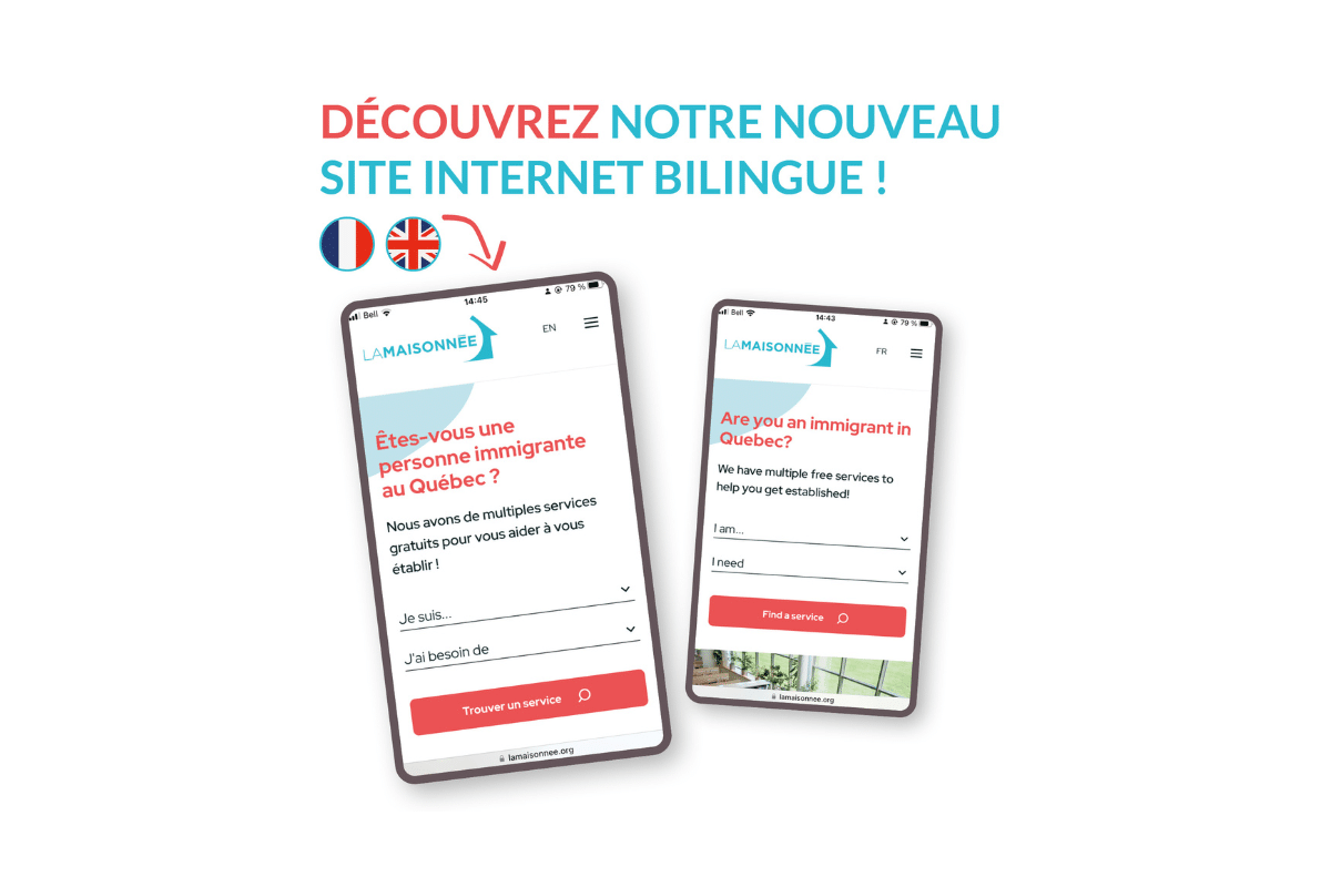 Découvrez notre nouveau site WEB bilingue