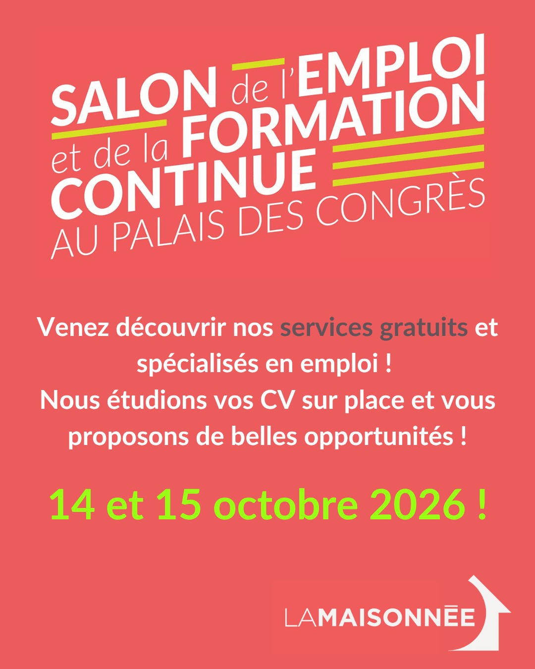 Salon de l’emploi et de la formation continue