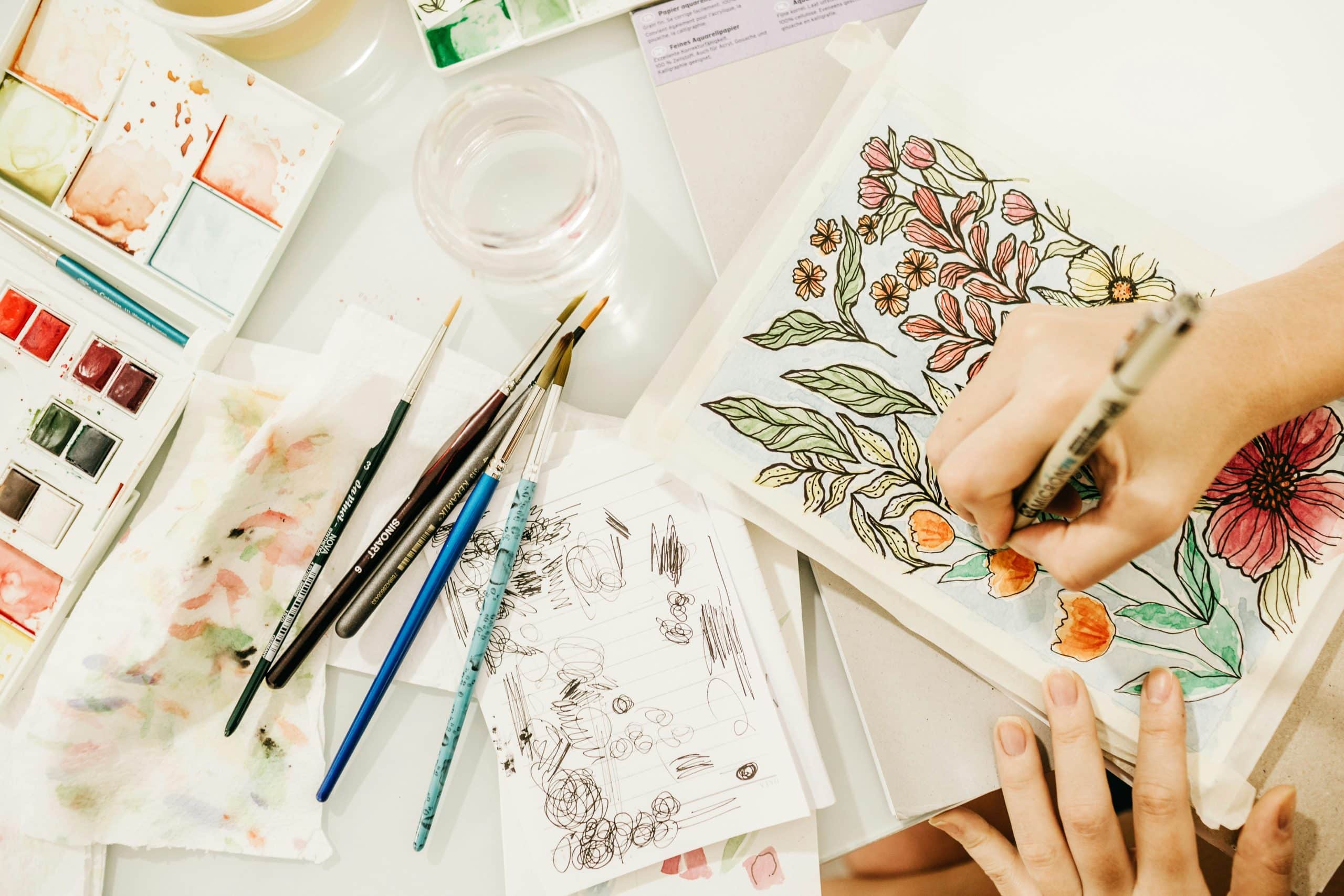 Atelier d’art-thérapie en collaboration avec ACCESSS